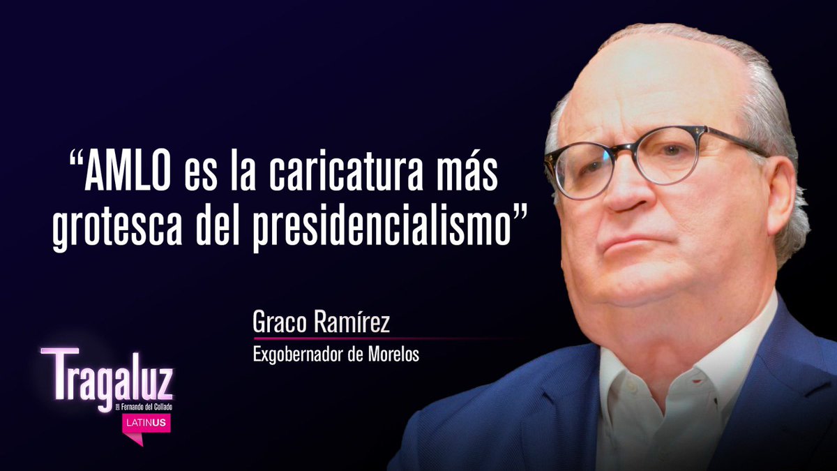 “AMLO no es de izquierda, es un populista”: @gracoramirez, exgobernador de Morelos, en #Tragaluz de @fdelcollado por @latinus_us: youtu.be/czswe62Xv2w?si…