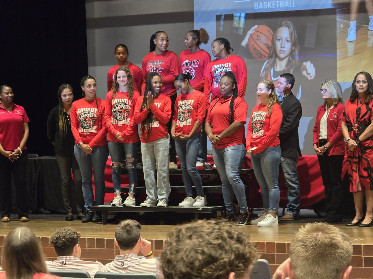 Shout out to the @CrosbyISD  for Spring recognition!  There were so many organizations that did great things this year and athletes! Your Lady Cougar Basketball program and Track program Made history! #movingforward #proudcoaches #gotthecitybehindus