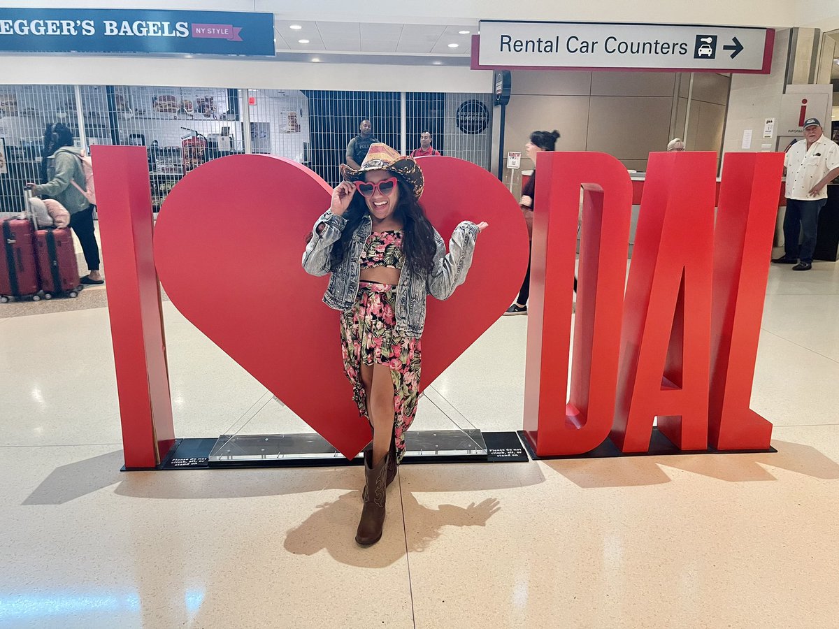 I’m back in Dallas 🤠❤️