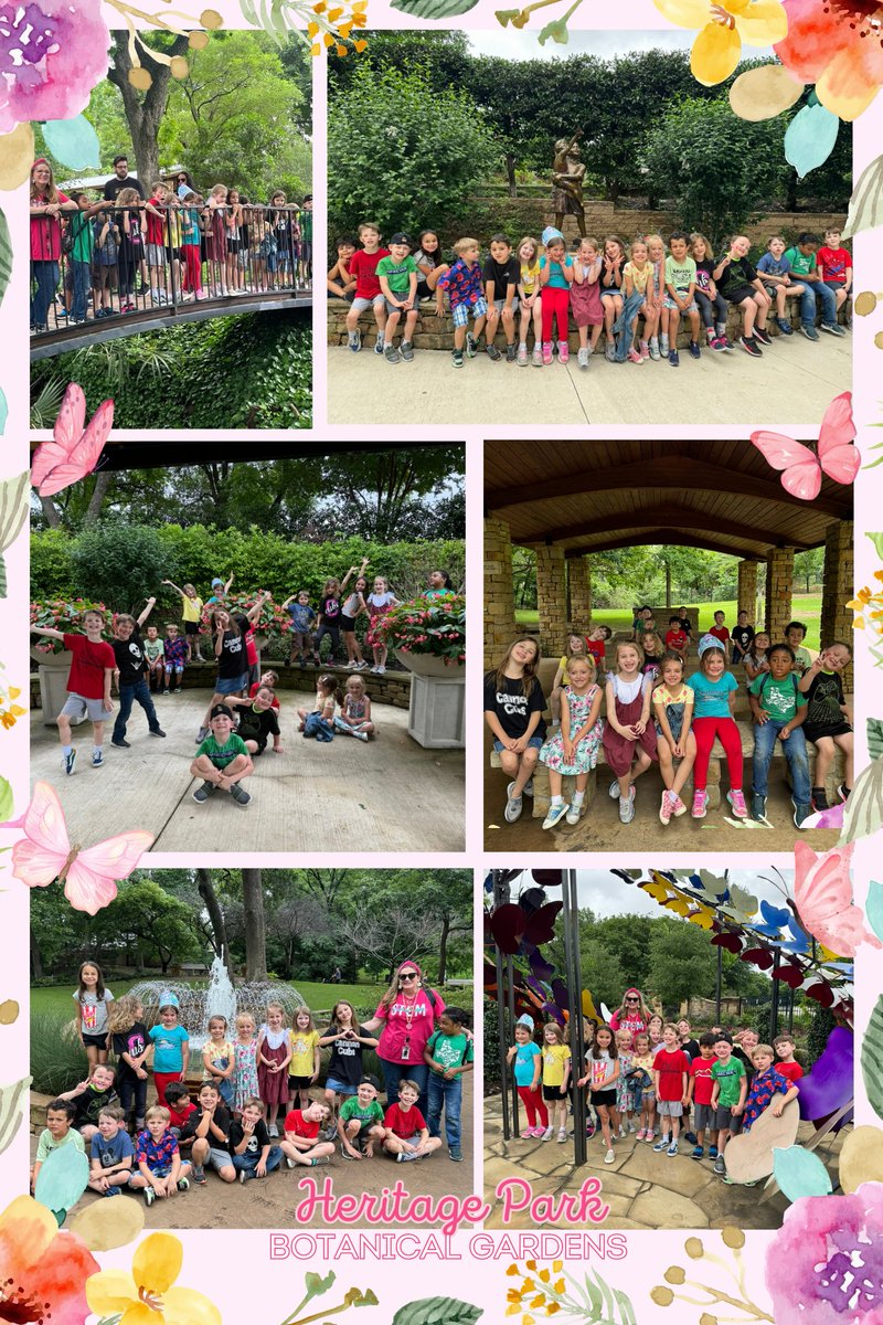 We had a wonderful time at @gograpevine Heritage Park and the Botanical Gardens! @canSTEM #CanKinder