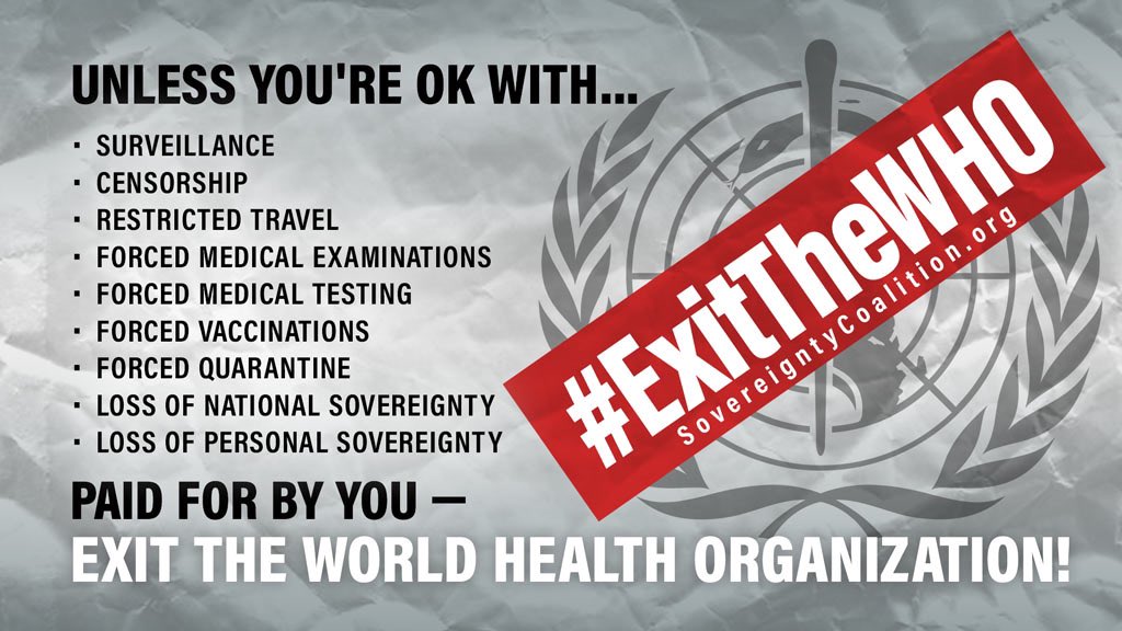 The WHO Pandemic Treaty is a treaty no matter what they call it, no matter which color bow they put on it. IT IS A TREATY @WHO and as such it needs to be ratified in the United States Senate. “Under international law, a treaty is any legally binding agreement between states…