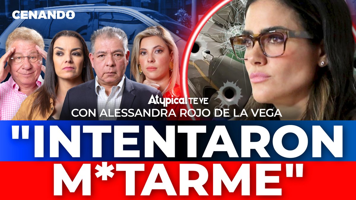 #AHORA @AlessandraRdlv rompe el silencio en @AtypicalTeve tras el atentado en su contra. ➡️ youtube.com/live/6Ne7PE3Qy…