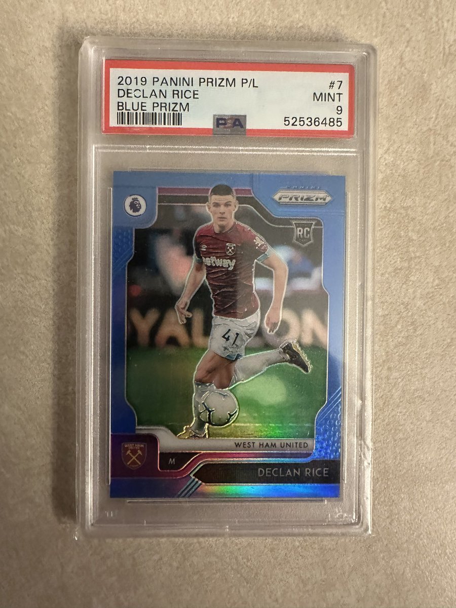 diabeticliberty's tweet image. Last one of the night …
Declan Rice Rookie /199 $70 shipped #RoboStack