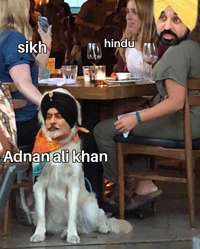 I would like to congratulate my Sikh brothers on getting a new dog! 🐶🎉 #SikhCommunity #NewAddition #PuppyLove