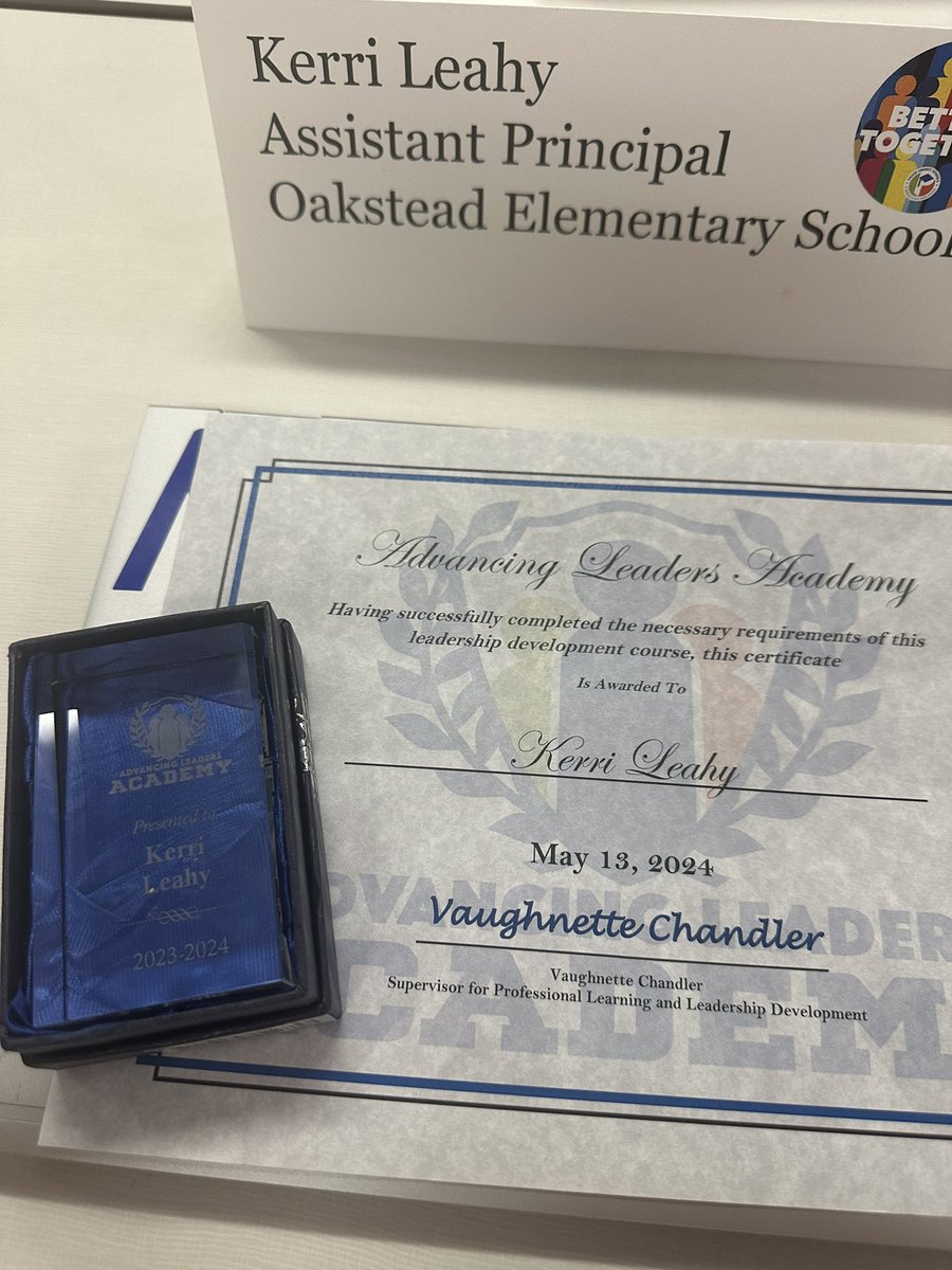 Advancing Leadership Academy ✅ 
Next up, preparing new principals program 2024-2025. #keeplearning #Leadership #lovemyjob  #edleadership #education