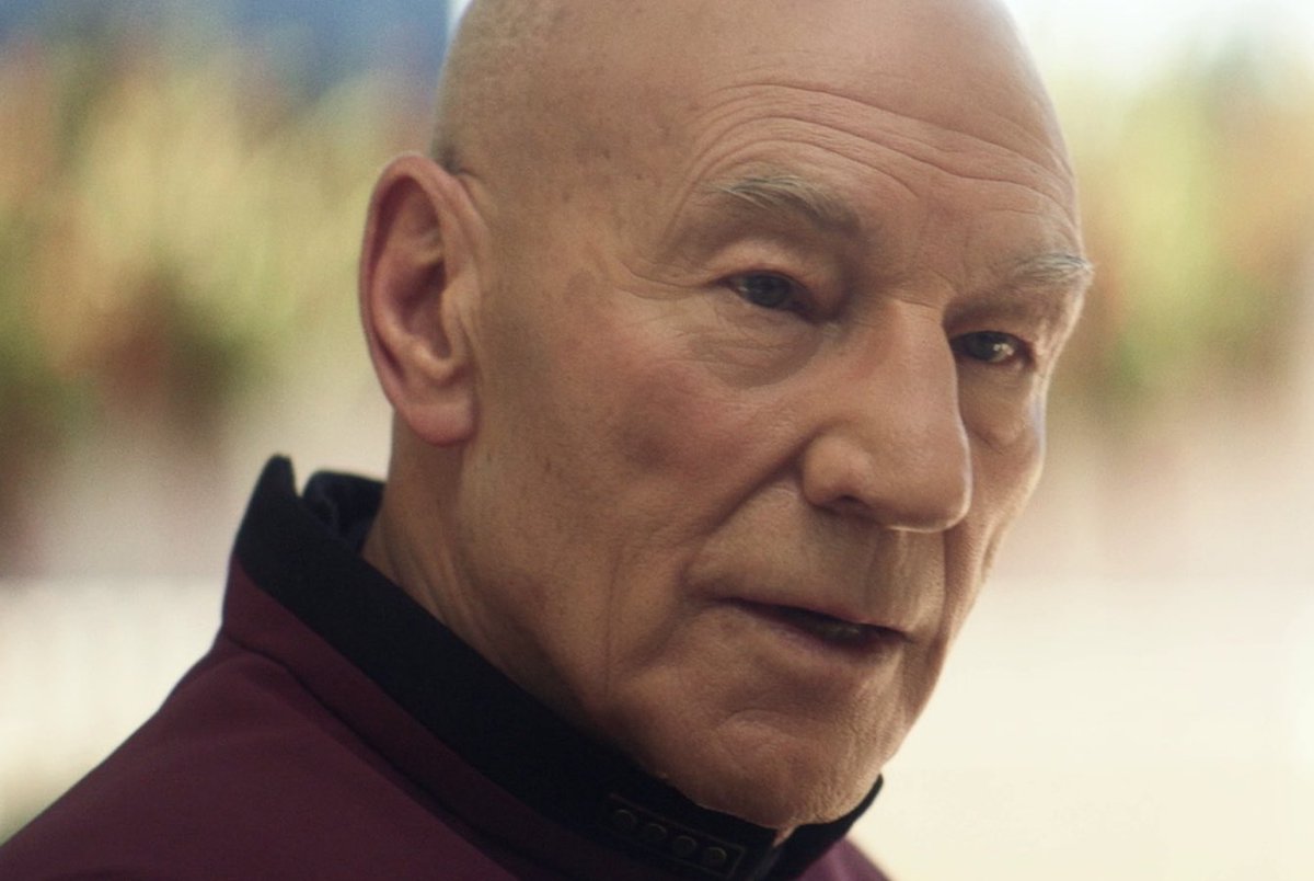 The woman’s adult daughter stands. “We have everything we need, thank you.” “I—don’t think you do,” Picard says, extending a PADD toward her. The woman looks at him cautiously. “My mother is tired from our trip here, so I would—” “It’s a letter,” Picard says. 5/9