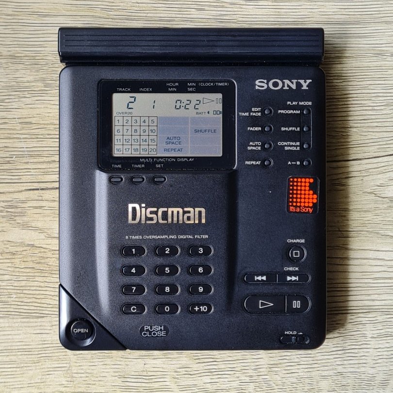 The Sony D-350 Discman was a standout product in 1991, boasting an array of track selection features and sound quality that rivaled that of full-sized machines.