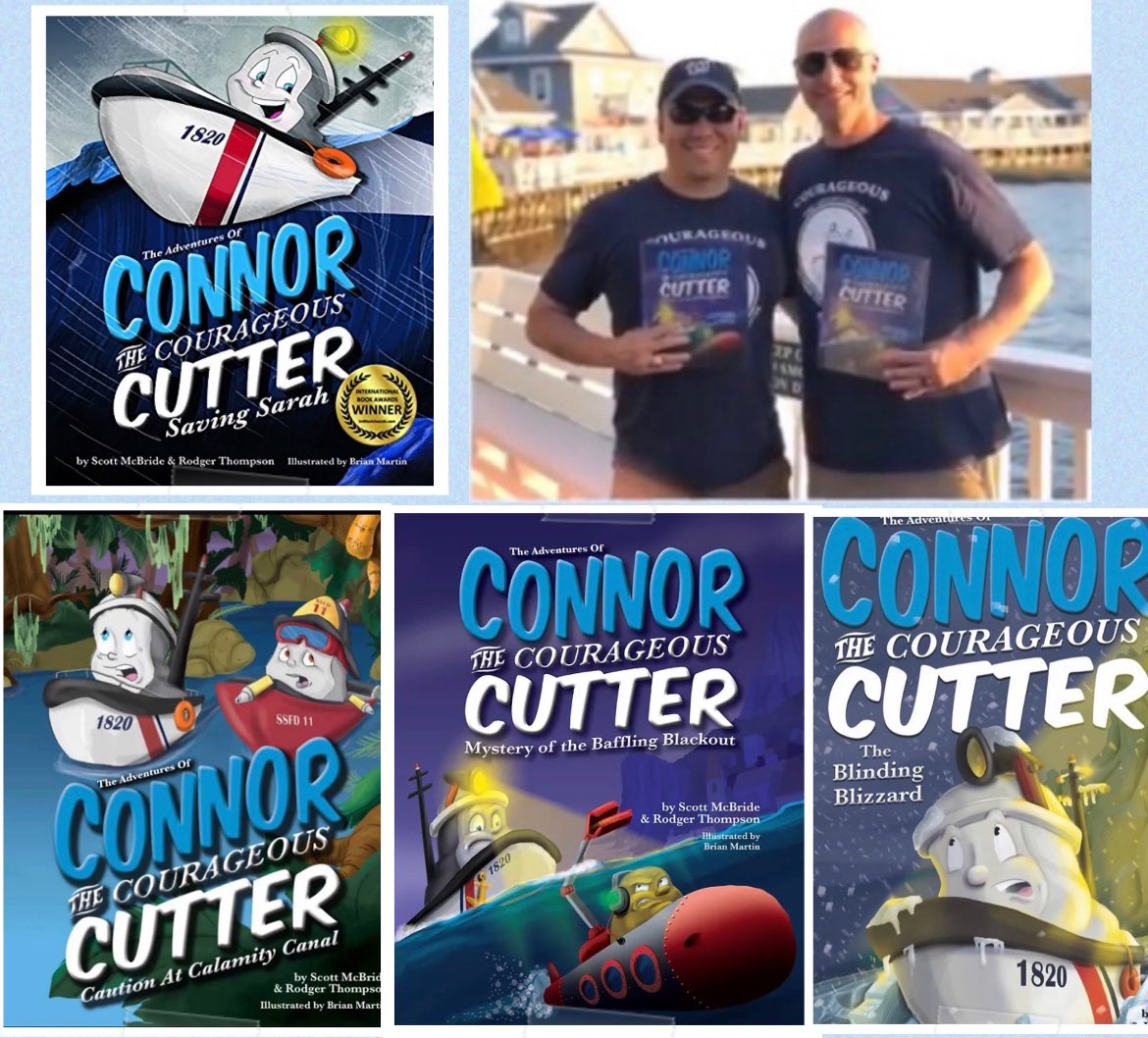 #TT Terrific Tuesday - @connorthecutter Award-winning series for the whole family by two terrific Americans: Rod Thompson @RodThompson #RodThompson and @samcbride1998 #ScottMcBride #ConnorTheCutter