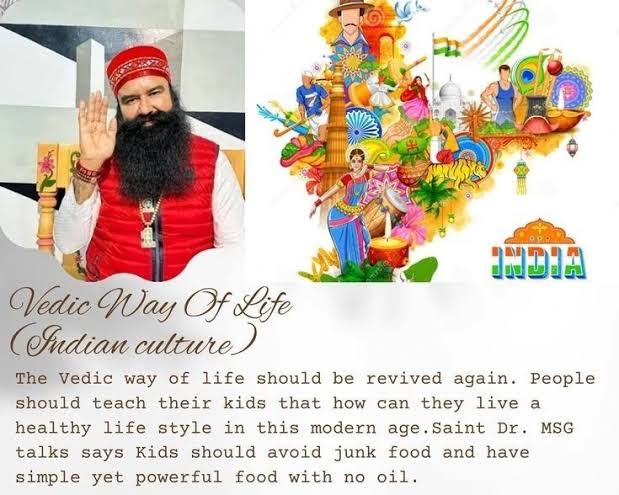 Indian culture has always been known for its high values ​​and ethical values,Saint Ram Rahim urges people should adopt it to achieve any goal in life #StagesOfHumanLife #LifeCycle #CycleOfLife #HumanLifeCycle #DeraSachaSauda  #SaintDrMSG   #GurmeetRamRahim   #BabaRamRahim