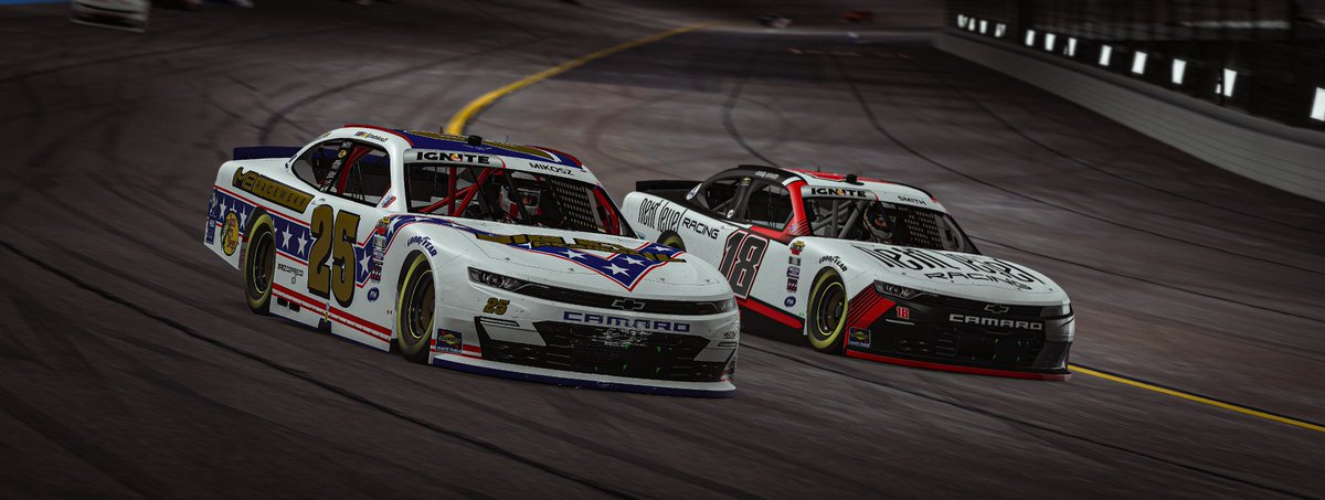 A 'frustrating' P7 tonight at Phoenix. Started 9th & drove up to 3rd early on. Fell back to about 5th before a dumb yellow flew during green flag stops. Restarted 2nd and got used up & had to hold on the last half of the race. They knew we were there tonight. Hoping for