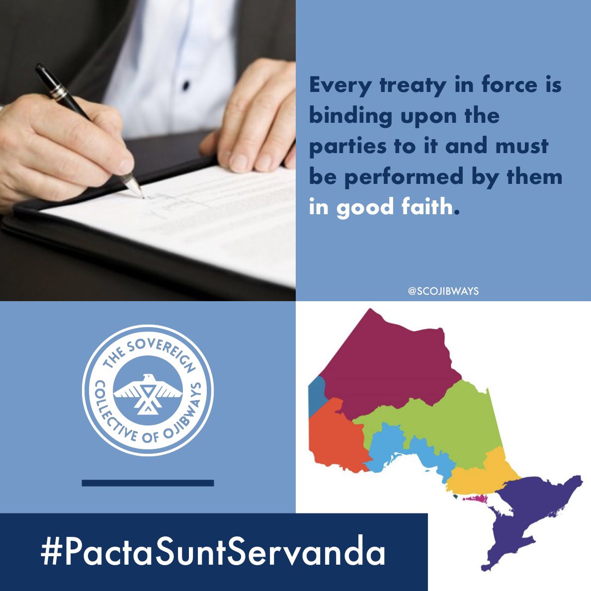 ⚖️📚 — Every treaty in force is binding upon the parties to it and must be performed by them in good faith. #PactaSuntServanda #HonourTheTreaties