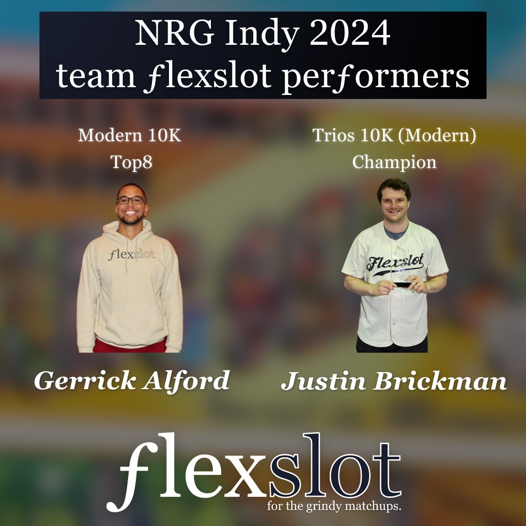 Congrats to @G_Relentless_ and @Fencingbrick on their performances this past weekend! 🎉 Thank you for being great examples of what great sideboarding preparation can do! 😊