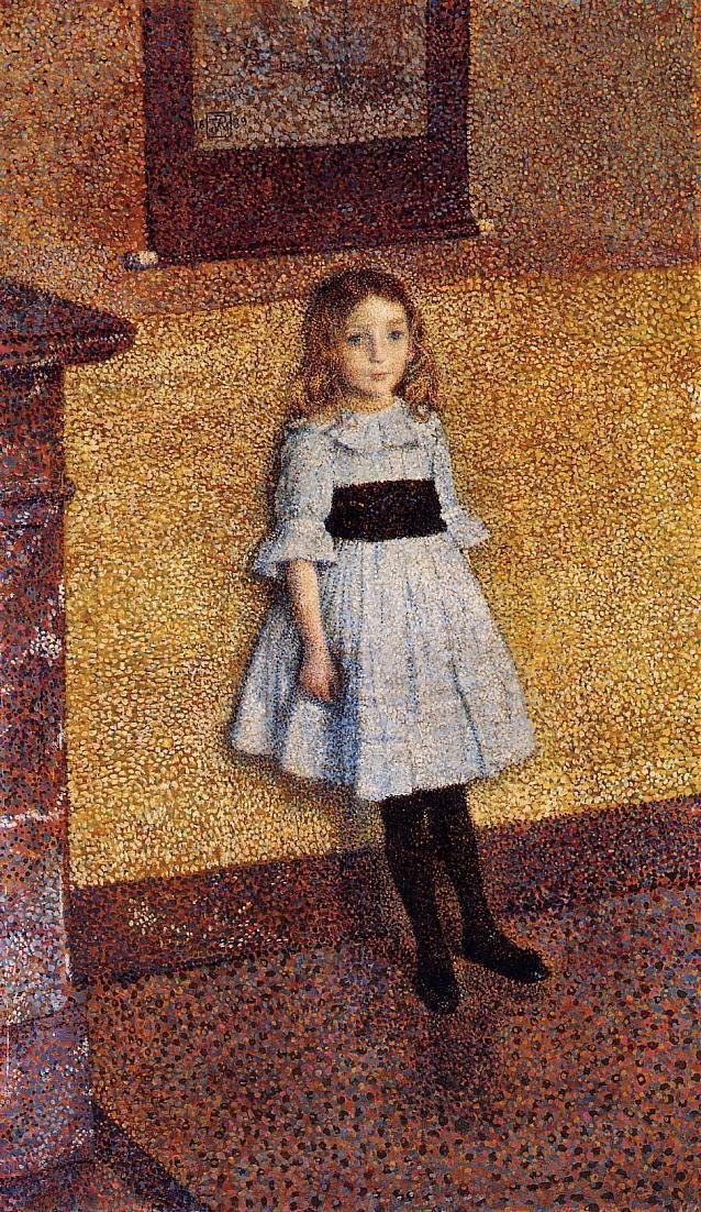 Theo Van Rysselberghe, Little Denise, 1889