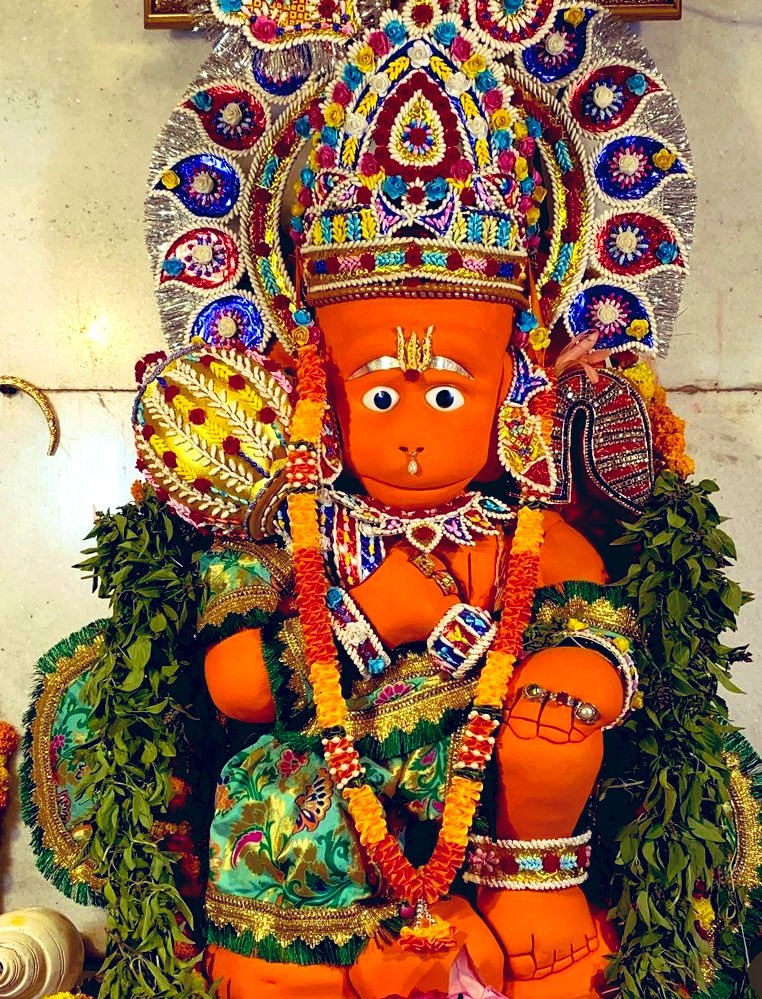 Divine darshan of Bal Hanuman ji, Prayagraj. 🥰
   Jai Shri Ram Jai Hanuman! 🙏
