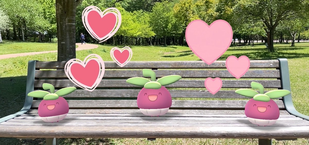 アマカジいっぱいのえがお🍒

#ポケモンGO
#PokemonGO
#GOsnapshot 
#PokemonGOCommunityDay
#ARofTheDay 
#ARofTheCommunityDay