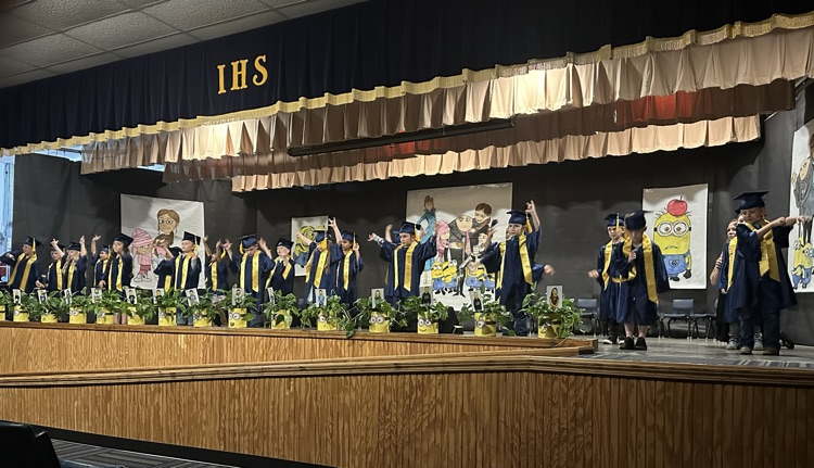 Indianola's kindergarten graduation was a blast! 🎓 Singing, dancing, and even the cha-cha slide made it a night to remember! Congrats to all the little graduates! 🎉 #LivingtheLegacyFocusedontheFuture