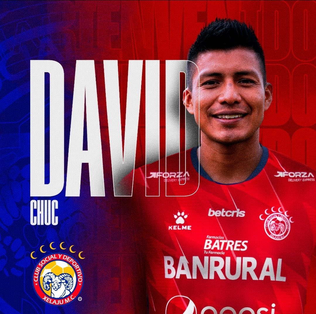 MarPadillaGT's tweet photo. ! XELAJÚ MC con otro refuerzo!

Tras confirmarse su salida de Comunicaciones FC, David Chuc llega al equipo altense. https://t.co/83gVs0YChF