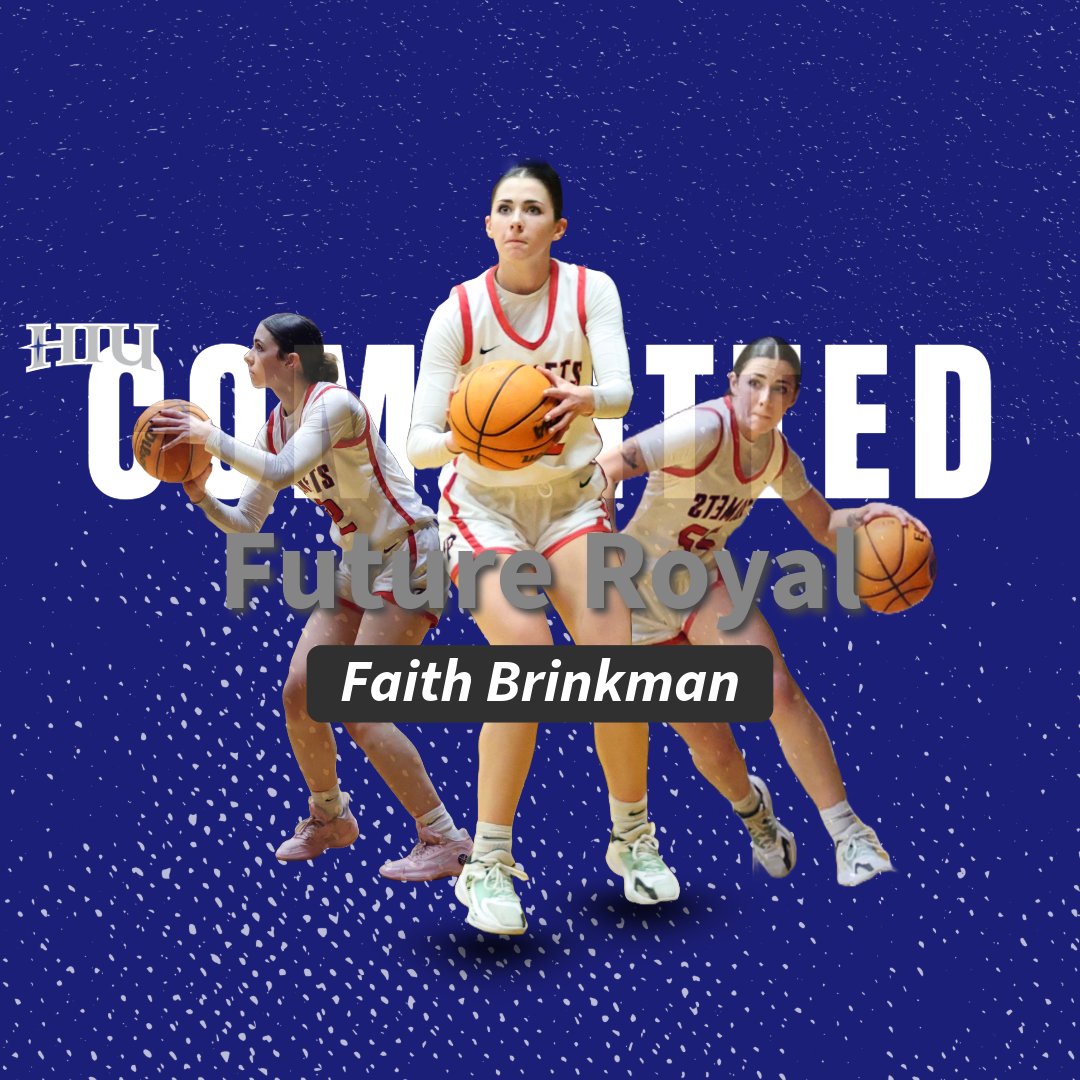 Give a warm welcome to our newly signed Royal Faith Brinkman!!! Making her way from Palomar college, Faith is a shooting guard with incredible skill. We love seeing our Royal family grow.💙🤍💙
.
.
#FutureRoyal #HIUWBB