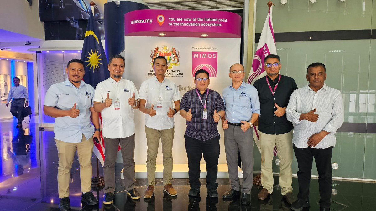 Excited to explore new horizons in technology innovation with MIMOS, a strategic government agency, paving the way for collaboration and nation-building. #InnovationPartners #FutureForward