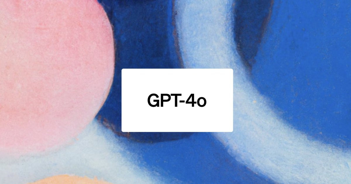 thinkphper's tweet image. GPT-4o  openai.com/index/hello-gp…