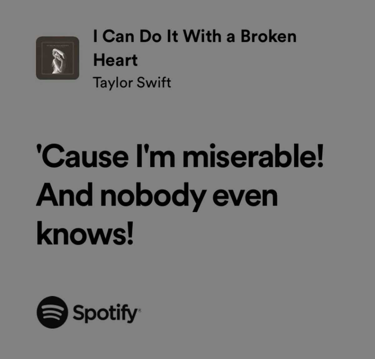 NOBODY EVEN KNOWS!!!!!!!!!!!!!!!!!!!!!