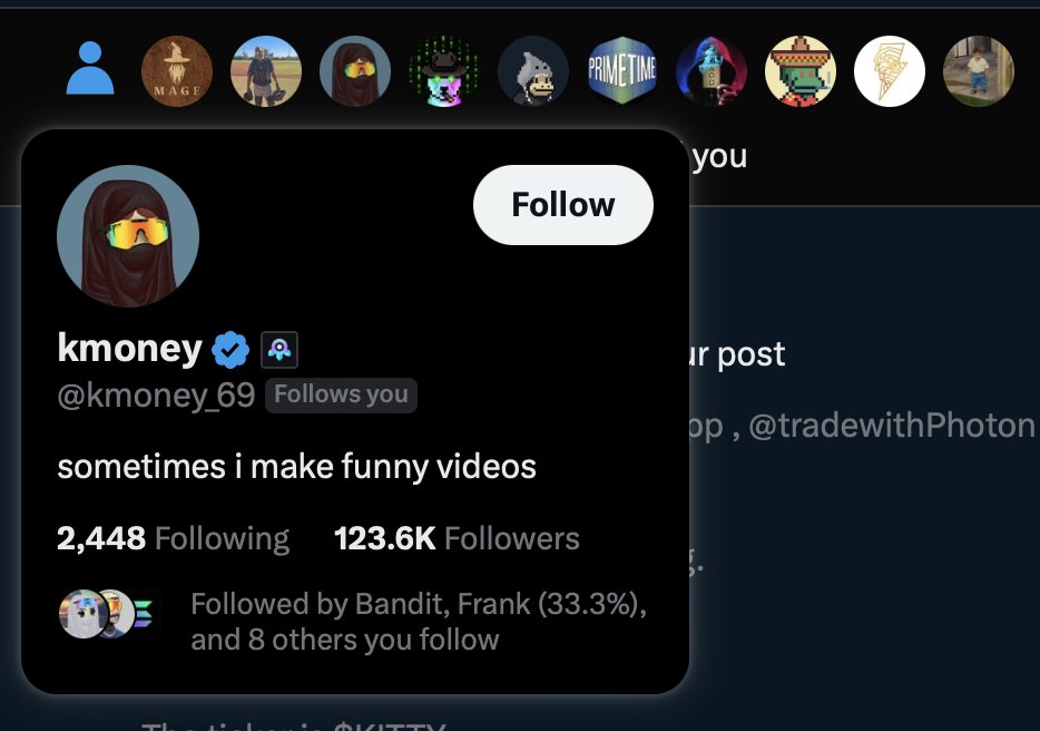 Hi <a href="/kmoney/"></a> 👋

The ticker is $KITTY 

Join <a href="/TheRoaringKitty/">Roaring Kitty</a> movement 🚀