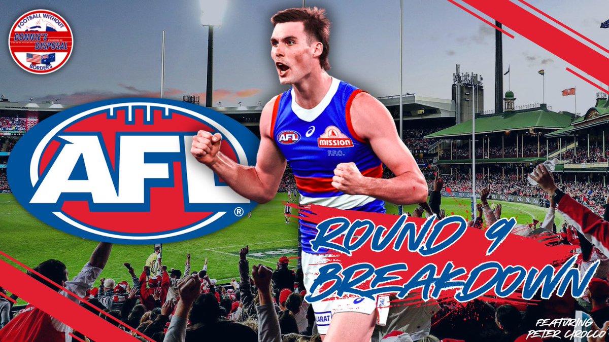 Here it is, my @AFL Round 9 Review! Today, I sit down with @Crowject Co-Host, @DonkeyCourtroom , to discuss all things Round 9. Hope you enjoy our chat! #AFL #DonniesDisposal