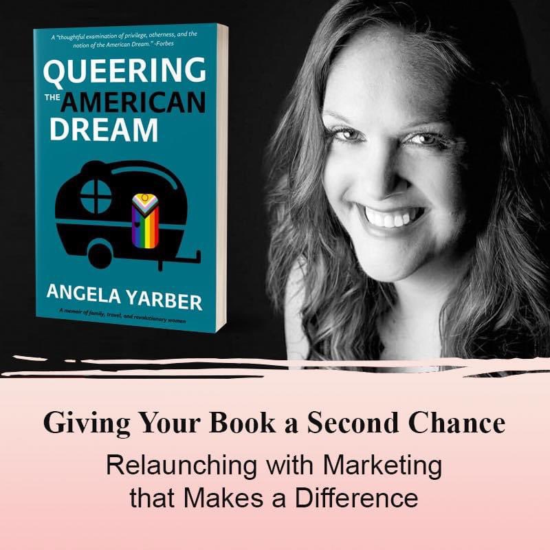Angela Yarber is relaunching her book with a new cover and a new marketing plan! The tips she shares can be used for any book! Check this out: wow-womenonwriting.com/96-FE-Book-Rel…