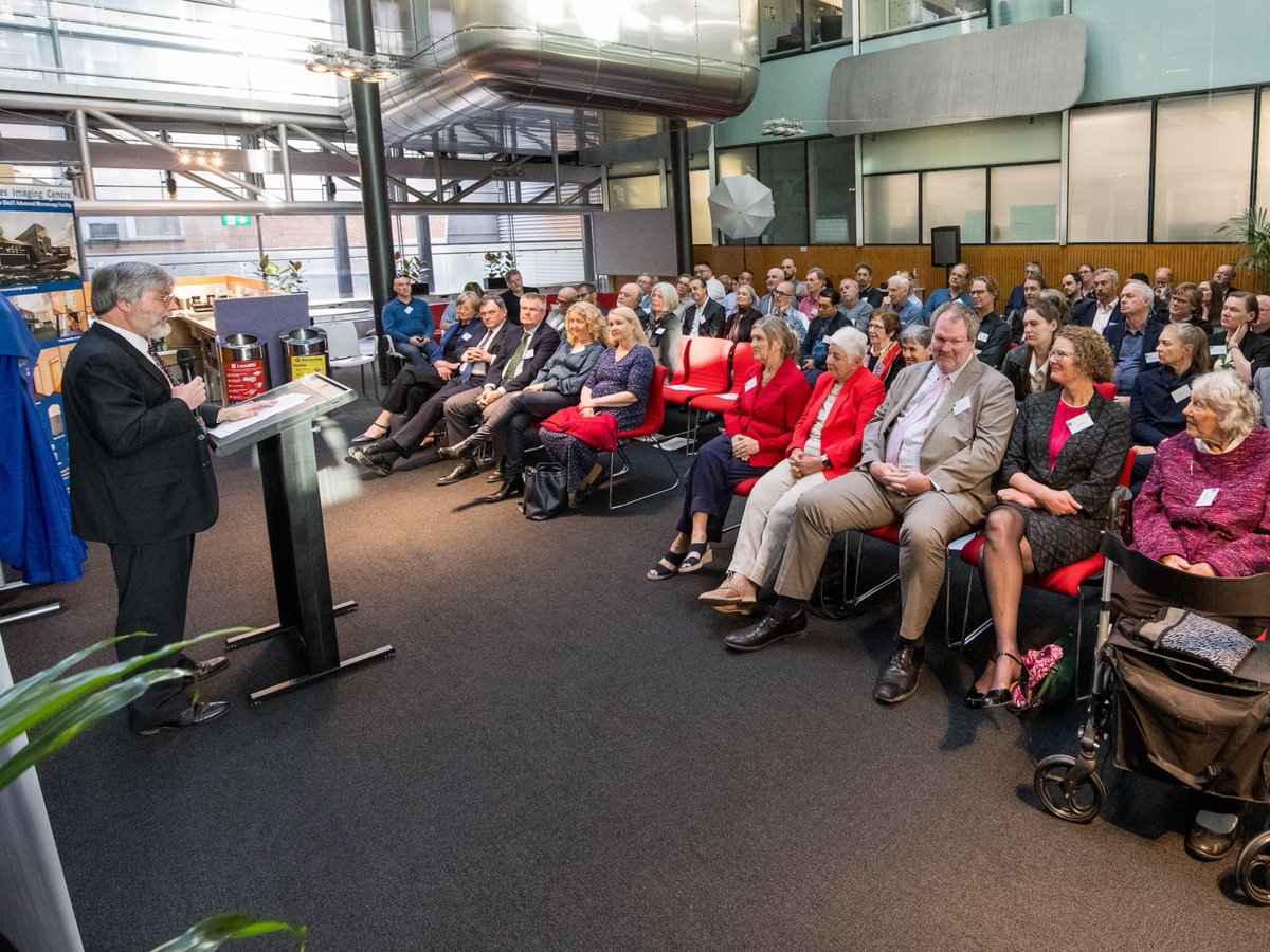 The @Bio21Institute's Ruth Bishop Building and Ian Holmes Imaging Centre have officially been unveiled! At the grand opening, guests toured the new facilities, which house advanced electron microscopes that can visualise the world of cells. Learn more → unimelb.me/44FJpaL