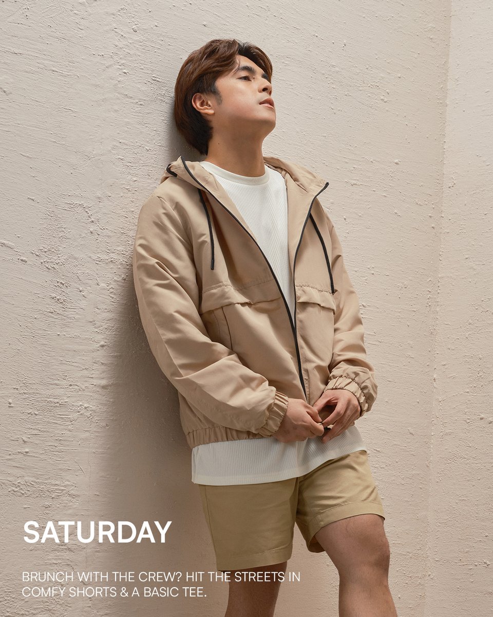 Saturday brunch with the crew? We've got the perfect outfit that's both comfortable and cool. 🤳 Shop the look in stores near you or online at 🌐 penshoppe.com 🇵🇭 Also available on Shopee, Lazada, Zalora, and Tiktok Shop. #PENSHOPPE