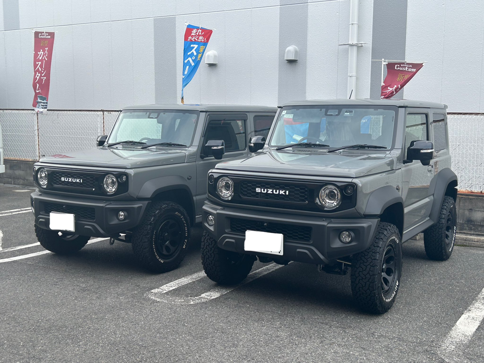 JB74Wジムニーシエラ1インチリフトアップ三木スズキオリジナル