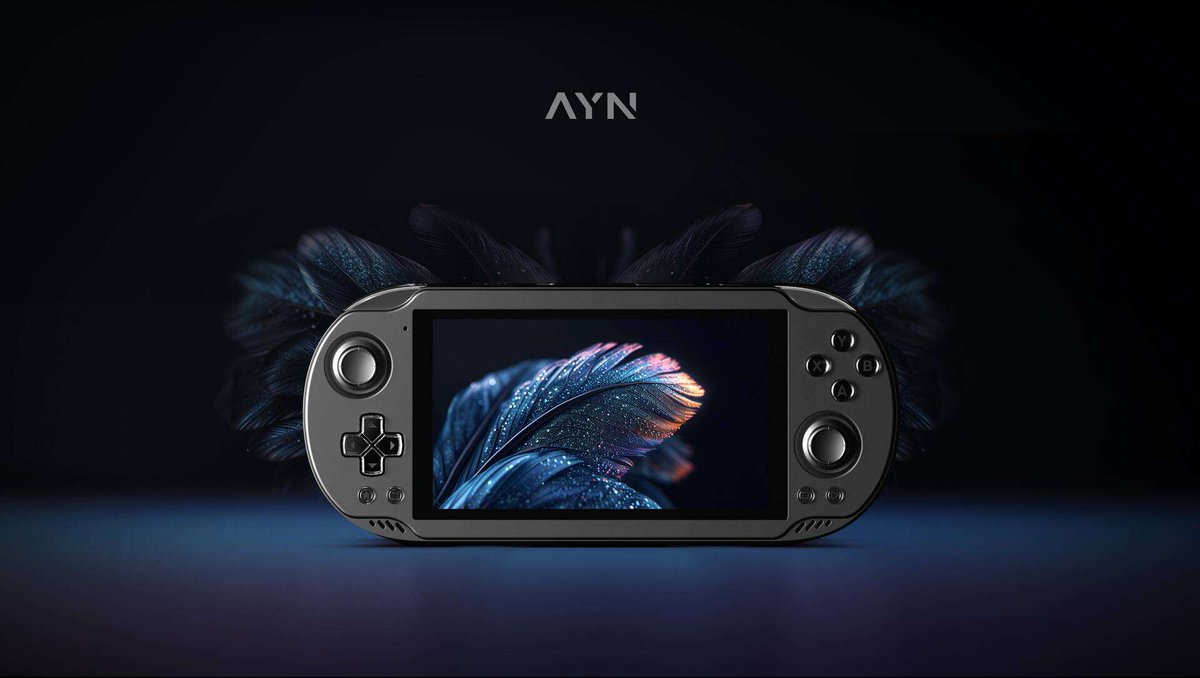 We have the first images of the new AYN handheld, looks like we're finally getting a vita 2!