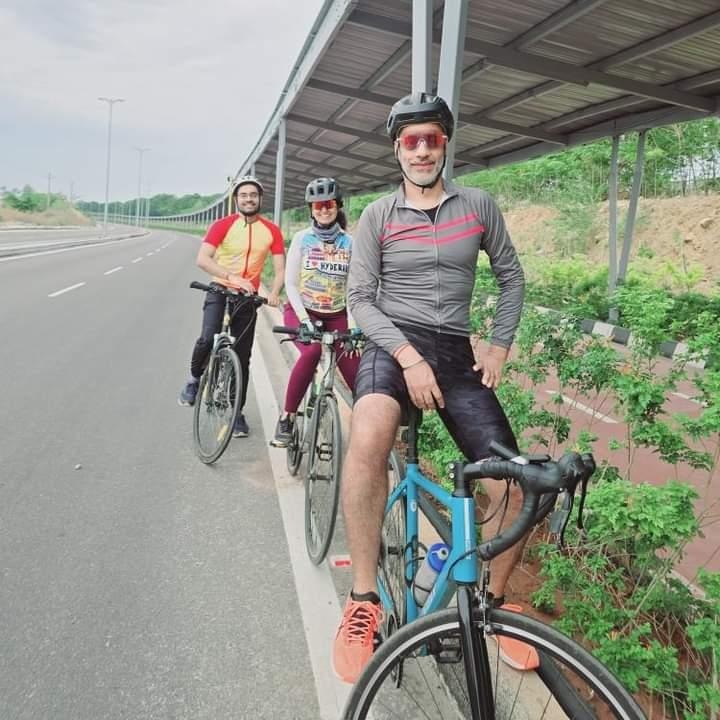 🇮🇳 HappyHyderabad (@happy_hyderabad) on Twitter photo Happy Hyderabad Cyclist at #HyderabadCyclingTrack
<a href="/HydCyclingTrack/">HyderabadCyclingTrack</a>
<a href="/HMDA_Gov/">HMDA</a> <a href="/md_hgcl/">Hyderabad Growth Corridor Limited</a> <a href="/healthway11023/">Healthway</a> <a href="/TelanganaCMO/">Telangana CMO</a> <a href="/KmvLtd/">KMV Projects Ltd</a> Happy Hyderabad Cyclist at #HyderabadCyclingTrack
<a href="/HydCyclingTrack/">HyderabadCyclingTrack</a>
<a href="/HMDA_Gov/">HMDA</a> <a href="/md_hgcl/">Hyderabad Growth Corridor Limited</a> <a href="/healthway11023/">Healthway</a> <a href="/TelanganaCMO/">Telangana CMO</a> <a href="/KmvLtd/">KMV Projects Ltd</a>