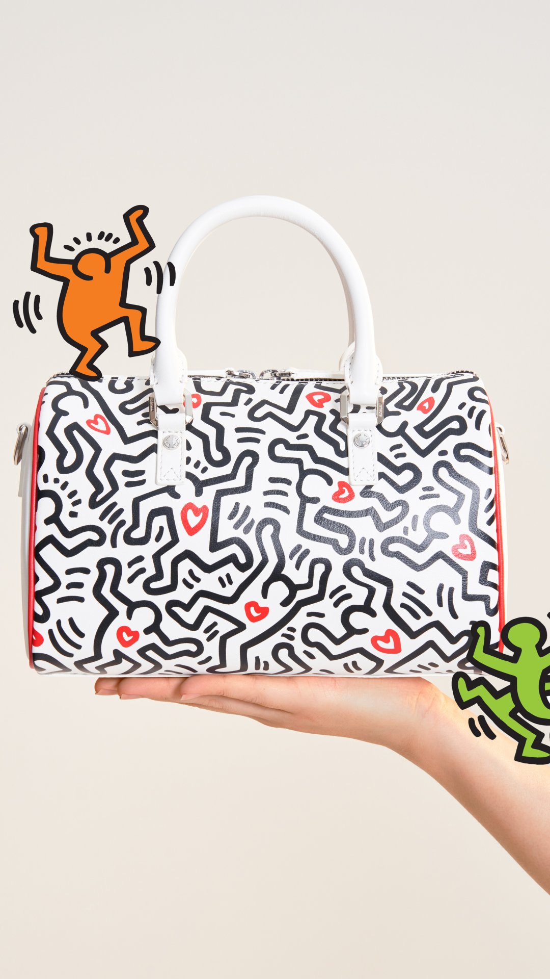 BONIA on X THE BONIA x Keith Haring Crossbody Bag is here The BONIA x Keith Haring Crossbody Bag is the perfect nod to quirky chicness boasting a signature artistry design. Get