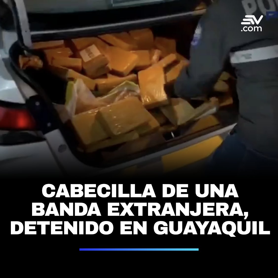 #LoMásLeído | 📢 Dos ciudadanos colombianos fueron detenidos en #Guayaquil con cerca de 120 kilos de cocaína, como parte de una presunta organización dedicada a enviar droga a Norteamérica y Europa ➡ bit.ly/4bgyvKX