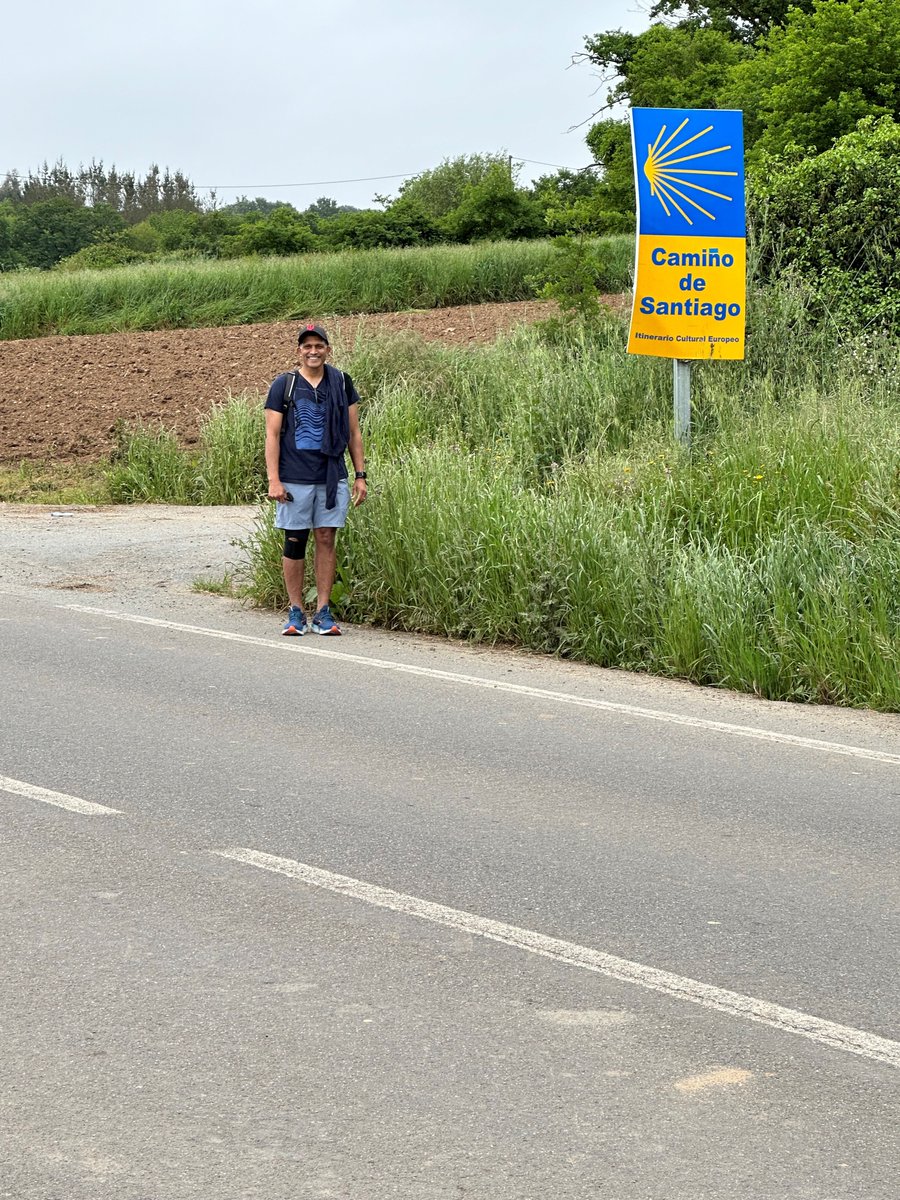 Grants and papers can wait. From Barbadelo to Santiago de Compostela. Experience of a lifetime. #BuenCamino