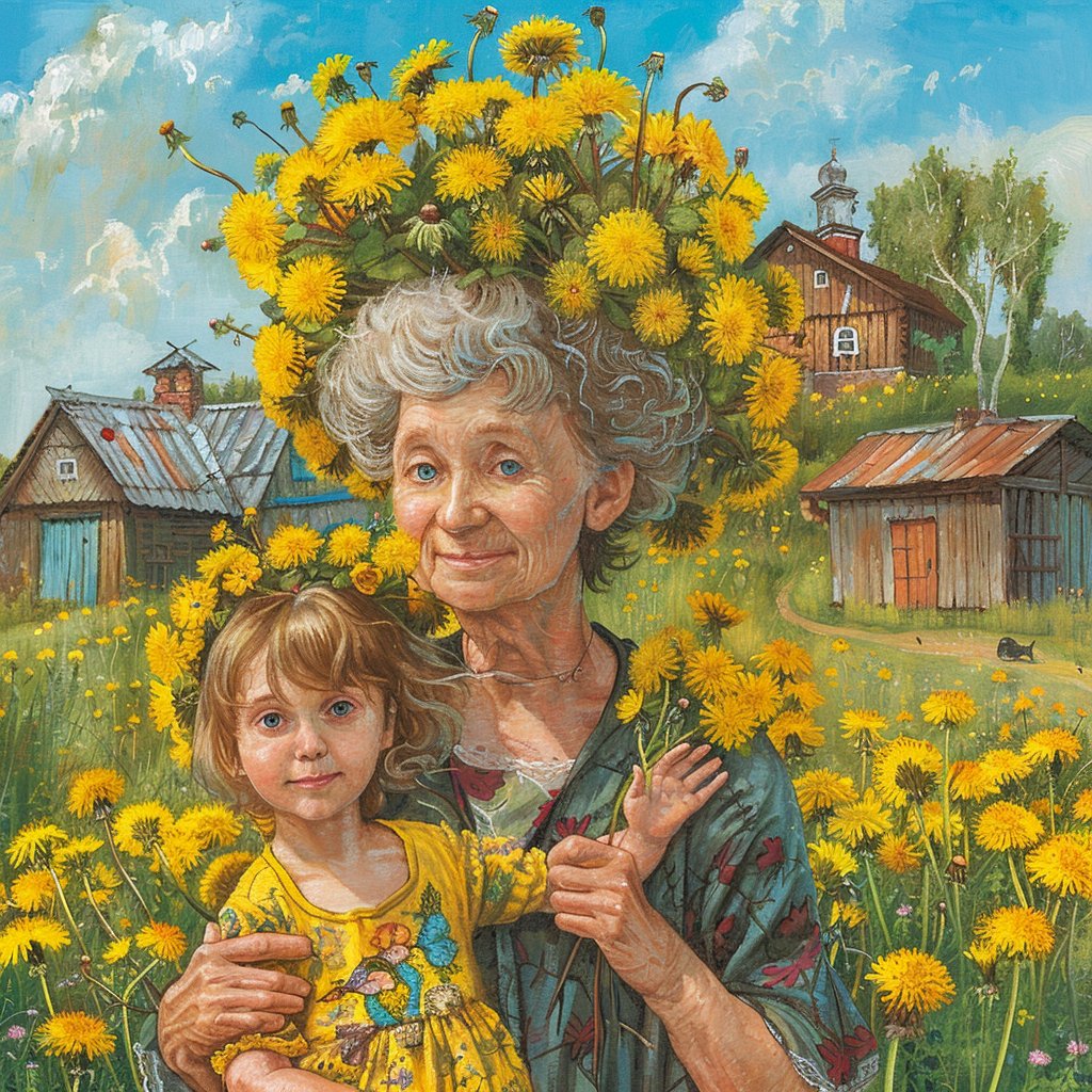 Grandma #cocomagic #ai #aiart #aicommunity #aiartgallery #gallery #art #aiartcommunity #grandma #russian #russia