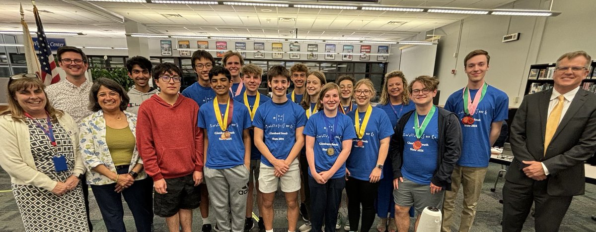 Congratulations to South’s Raider Mathletes on finishing in the top 10 at state – the team took 8th place.