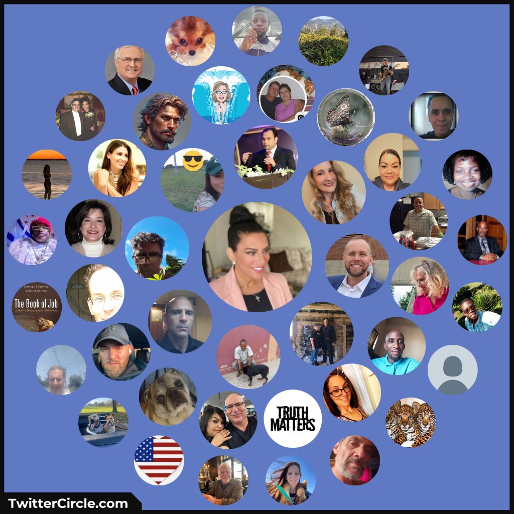 After spending a considerable amount of time writing and teaching on Twitter, I gave in and tried the Twitter Circle generator. I am extremely grateful for your help in enhancing our time here as we share the truth of Jesus Christ, our community, Israel, and our government. I