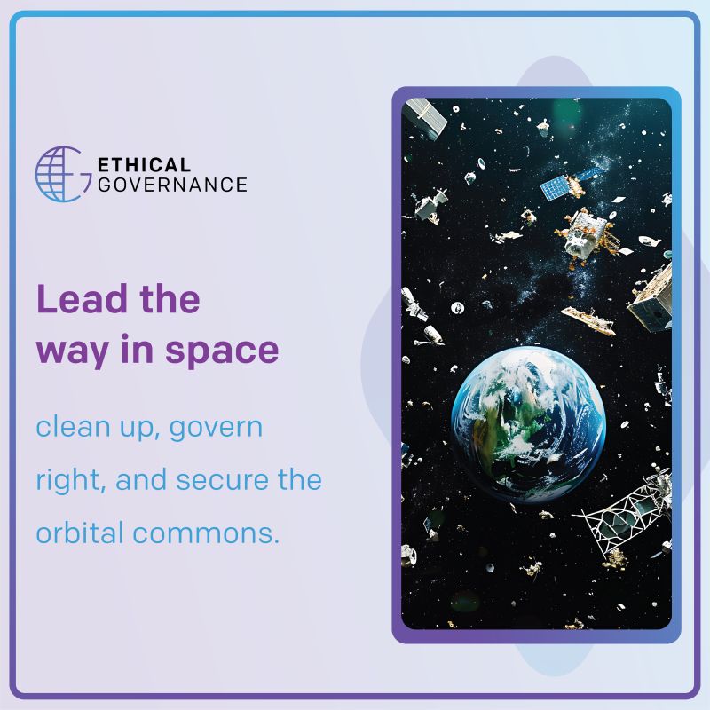 In orbit around Earth are thousands of pieces of space junk such as old satellites, rocket parts, and even paint flecks! 🛰️This growing mess creates a danger zone for working spacecraft and future missions causing ethical issues. 
#space #spacetech #spacedebris #satellites #nasa