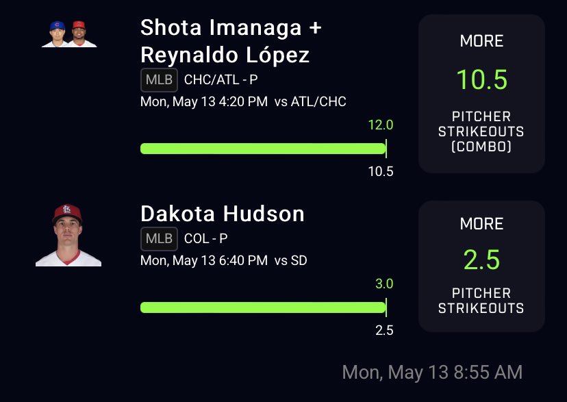 yankeespicks's tweet image. That feeling when BOTH #2Man slips CASH ✅✅🤓

2nd MLB #Pick2 Cashed in a row!
#YankeesPicks ⚾️✨