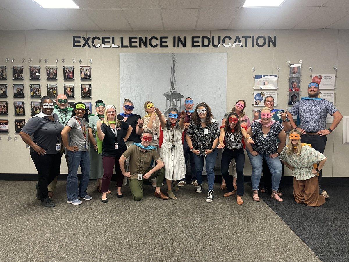 So much fun celebrating our superhero MTSS Leads today! The hard work of these educational equity champions does not go unnoticed. So grateful to work with such dedicated educators 🙌
#WeArePBV #SuperheroEducators 🦸‍♂️💥🦸‍♂️