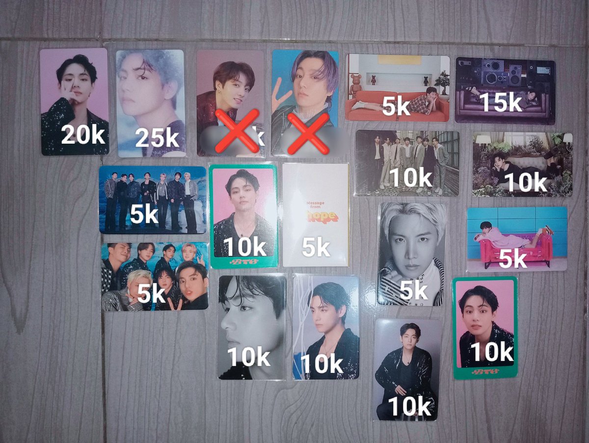 yeniwidyaa's tweet image. ✨WTS || want to sell✨ Harga update 
📍Dom Jatim 
✅Ready kamar good condi 
✅ Keep event 🍊
❌Exc adm 🍊+ pack
❌No HNR

Bantu rt pliss 
#bts #pcbts #jajanhybe #jajanbighit #wts #wtsina #BTSV #btsjk #zonajajan #zonauang