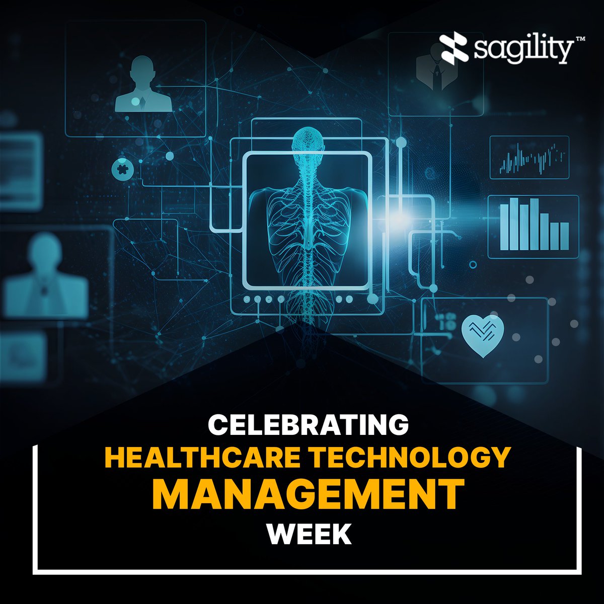 This Healthcare Technology Management Week, we celebrate the dedicated professionals who keep our medical technology running smoothly.

Thank you for all that you do! ​

#Sagility #WeAreSagility #SOARWithSagility #HTMWeek #HealthcareTechnologyManagement #PatientSafety