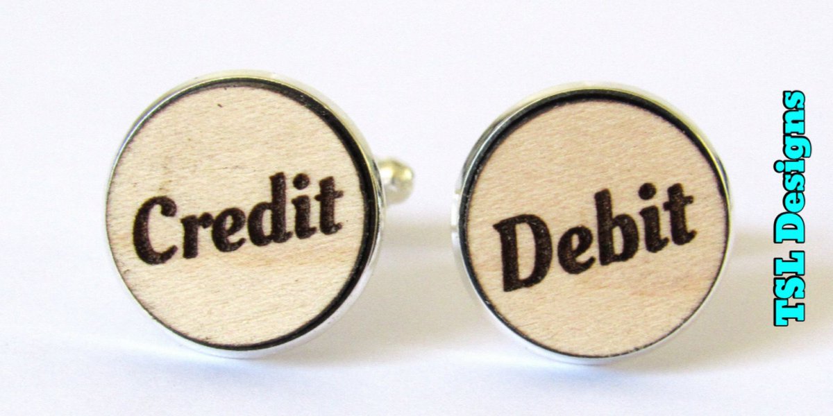 Credit Debit Laser Engraved Sapele Wood Cufflinks buff.ly/4anUZbI #cufflinks #mensaccessories #mensjewelry #handmade #jewelry #handcrafted #glowforge #glowforgecreations #glowforgemade #shopsmall #etsy #etsyhandmade #credit #debit #creditordebit #cpa #accountant