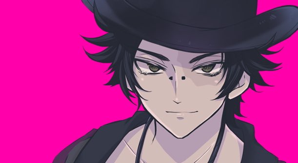 「black hair pink background」 illustration images(Latest)