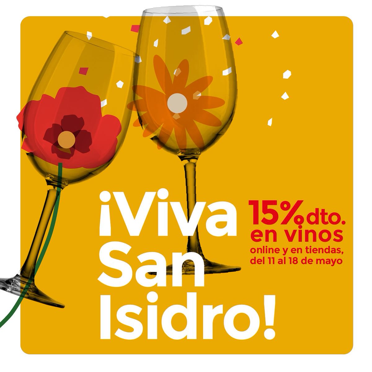 Del 11 al 18 de mayo en Bodegas @BarahondaYecla celebramos las fiestas de San Isidro con descuentos del 15% en vinos. ¡Viva San Isidro! ¡Viva el vino! Tienda de vinos online: barahonda.com/tienda/ - Important discounts on our wines for San Isidro!
