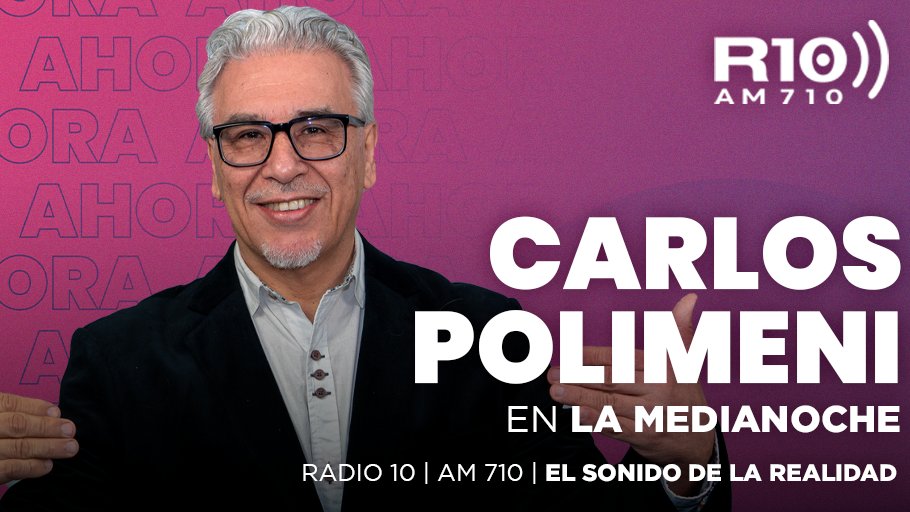 👉#LaMedianoche | 🗣🎙 @poliserpi e @irenecordobaTBO te acompañan hasta las 2 de la mañana en un paseo por el mundo de las emociones y los sentimientos. • @Radio10 #AM710 #ElSonidoDeLaRealidad 🔊📻 🇦🇷• Dejá tu mensaje en WhatsApp 📲 11 50 05 0 710 •🎧▶️ radio10.com.ar