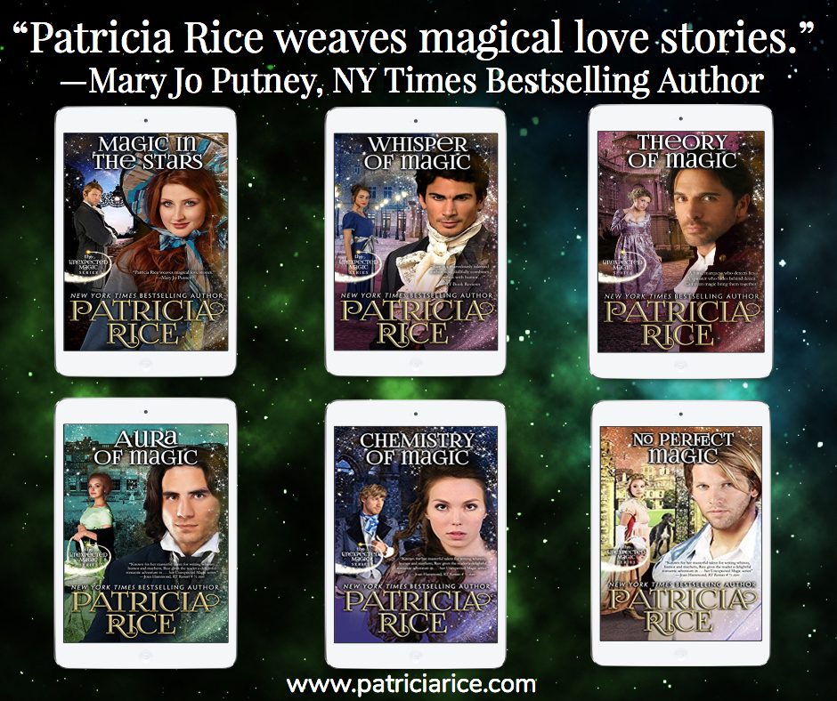 ❤️ A Back List Gem ❤️ “@Patricia_Rice weaves magical love stories” Mary Jo Putney, NY Times Bestselling Author AURA OF MAGIC is the 4th book in the Unexpected Magic series @ibooks #ibooks #Romance #historicalromance #PNR #mustread #BookWorm #Read apple.co/2tbcCLN