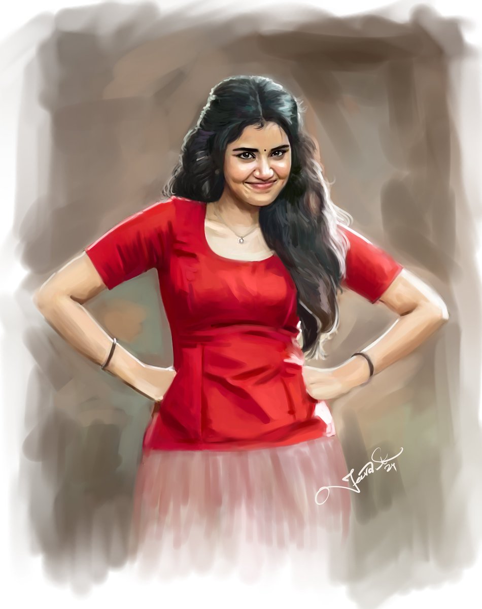Beautiful Actress Anupama Parameswaran Painting 2024
#anupamaparameswaran
@anupamahere